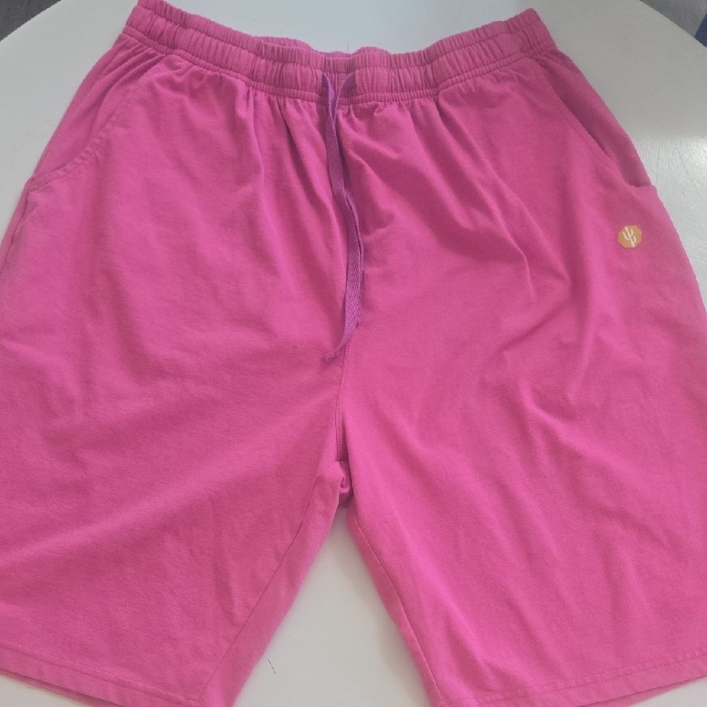 Cactus Bold Pink Men's Athletic Shorts